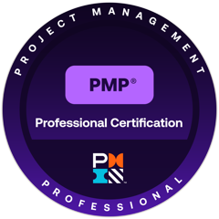 PMP — Project Management Professional badge